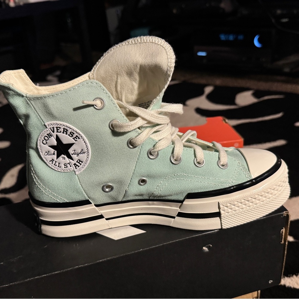 Converse Kids High-Top Sneakers - sticky aloe / mint green